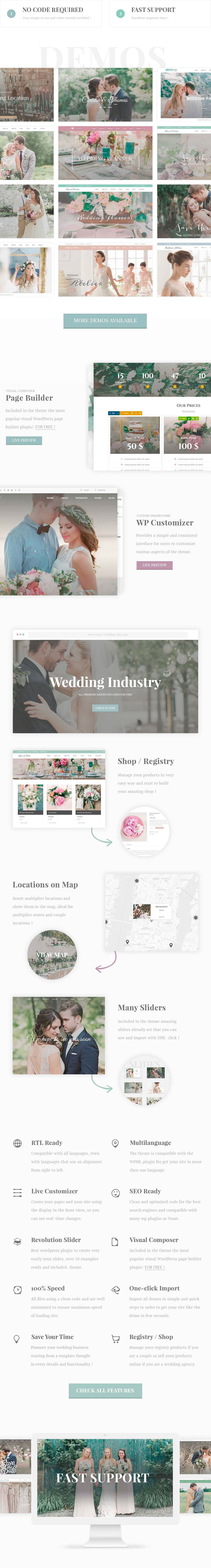 Wedding Industry - Wedding Multipurpose Couple WP - 1