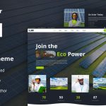 Solar Panel WordPress Theme Preview