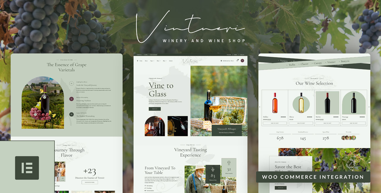 Winery WordPress Theme